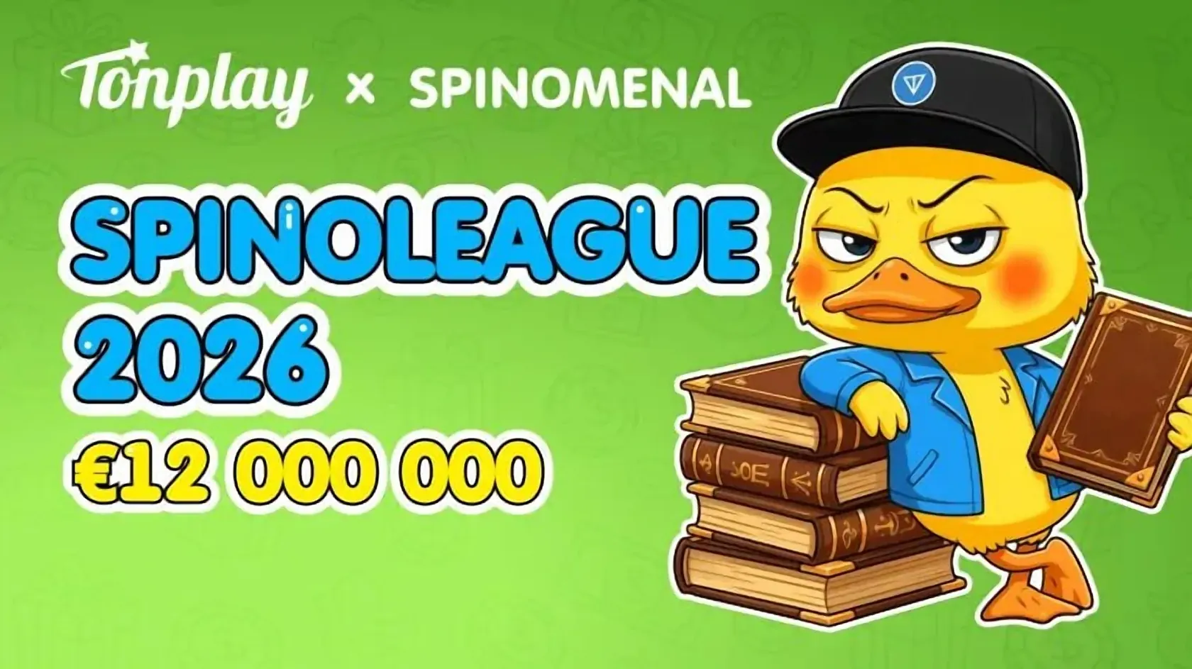 Tonplay x Spinomenal — SpinoLeague 2026, призовой фонд €12 000 000